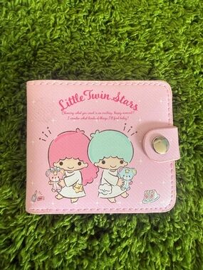 Sanrio Little Twin Stars Pink Card & Key Holder Wallet